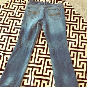 Boot cut jeans